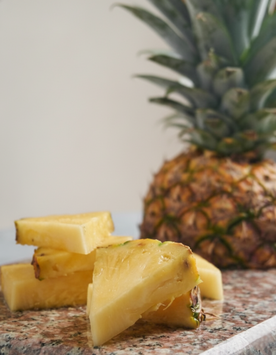 Abacaxi com baixo índice glicêmico