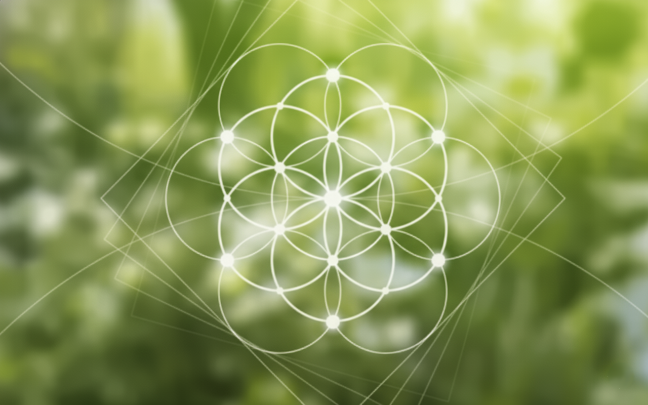 Flor da Vida - geometria sagrada da harmonia