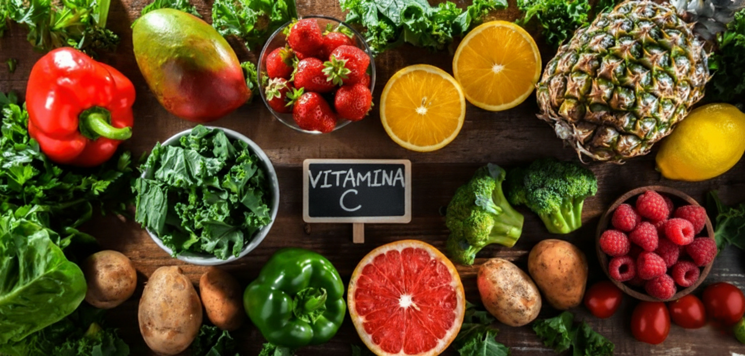 Frutas cítricas ricas em vitamina C